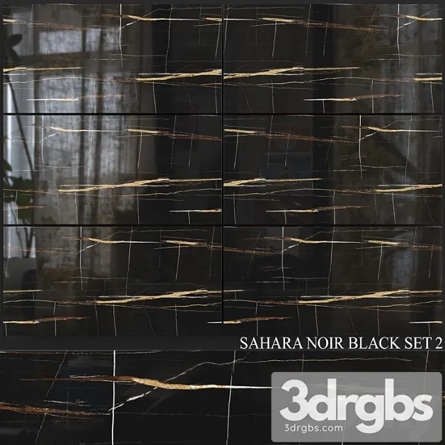Decovita sahara noir black 600×1200 set 2 3dsmax Download