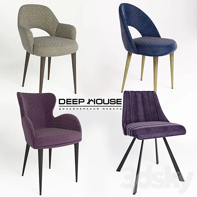 deephouse chair 2 3DSMax File