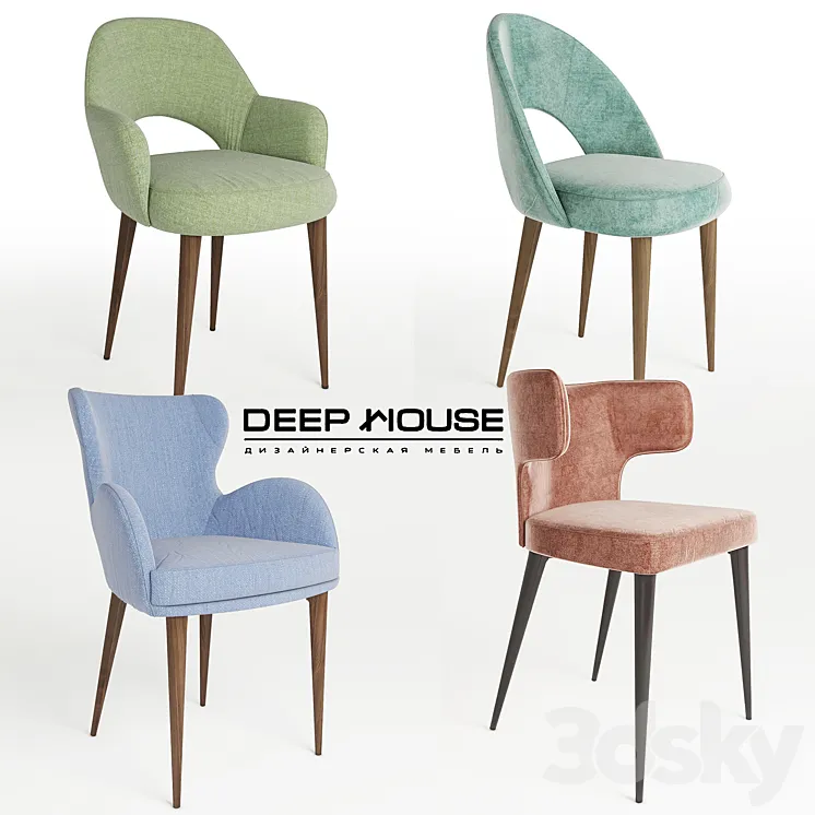 deephouse chair 3DS Max