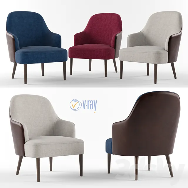 Deephouse. Chair FRANKFURT. 3ds Max