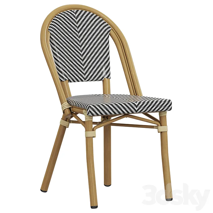 Deephouse Chair Montmartre 3DS Max Model