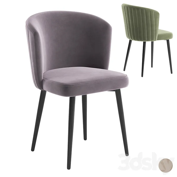 Deephouse Chair Naples 3DS Max Model