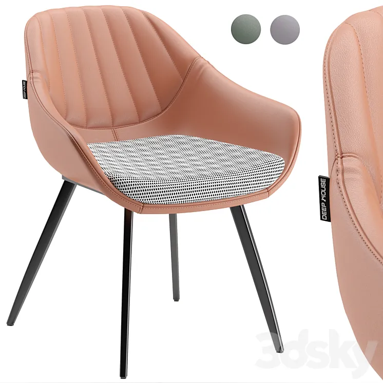 Deephouse. Chair Rotterdam 3DS Max Model