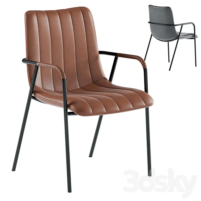 Deephouse Sacramento chair 3ds Max