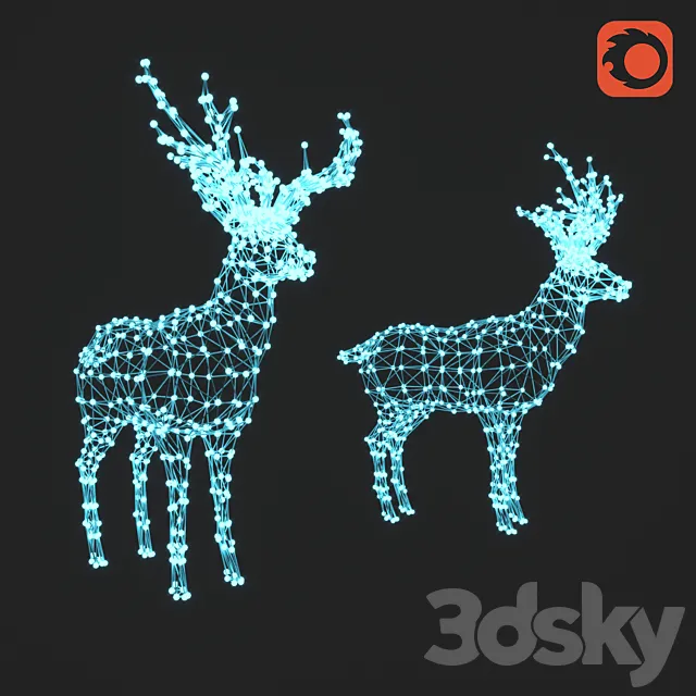 deer 3ds Max