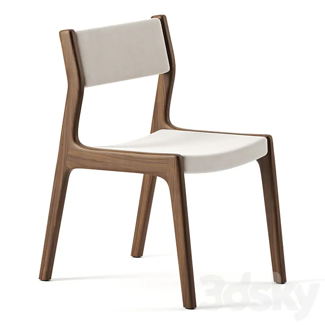 Deer Armless chair by Autoban 3ds Max