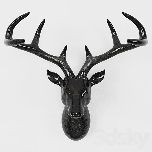 Deer head 3DSMax File