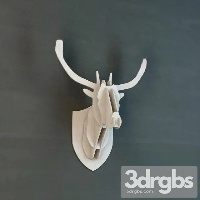 Deer Head Plywood 3dsmax Download