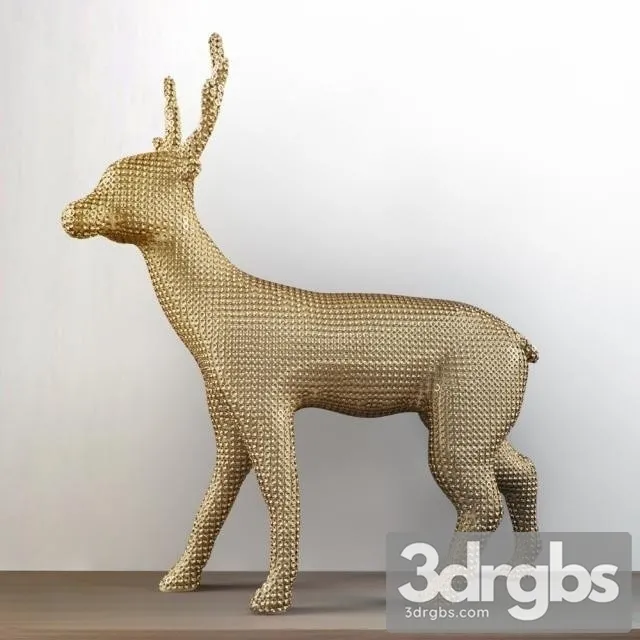 Deer Sculpture 3 3dsmax Download