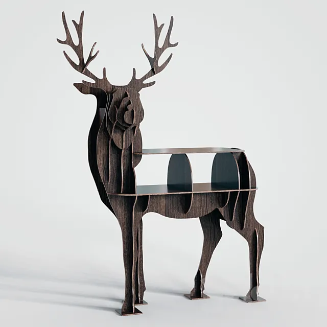 Deer table 3ds Max