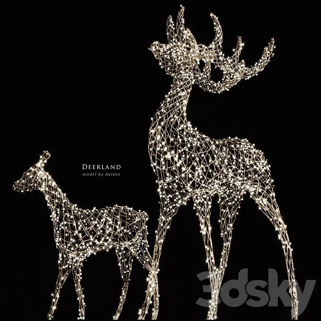 Deerland 3ds Max