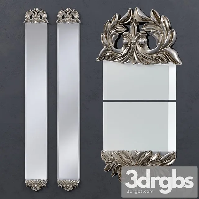 Deknudt slim classic wall mirror 3dsmax Download