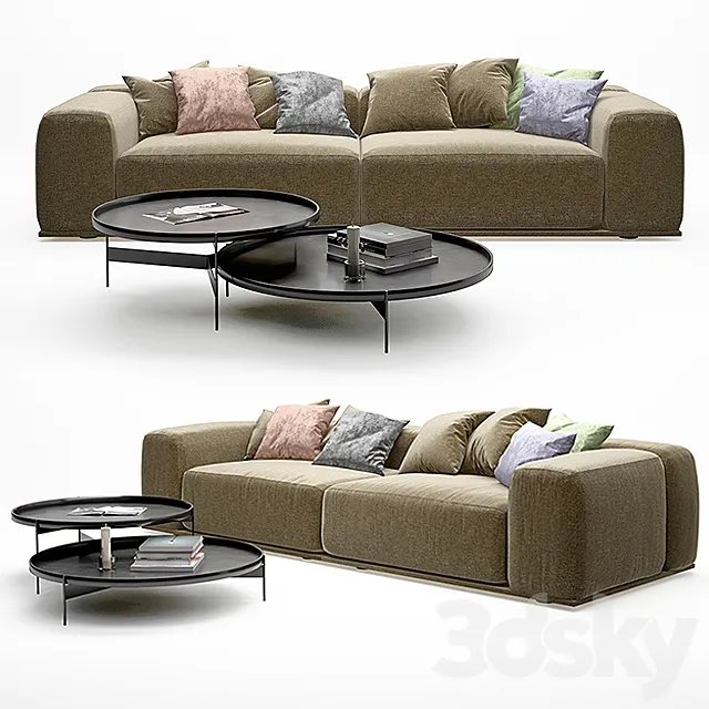 Delano de Pianca Sofa 1 3ds Max