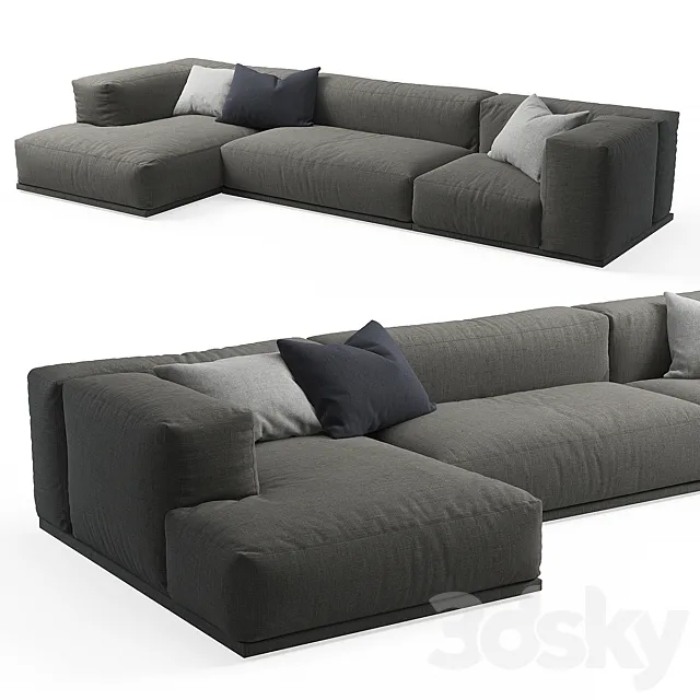 Delano Sofa Corner PIANCA 3DSMax File