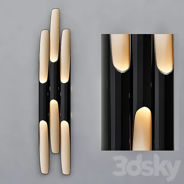 Delighfull Unique Sconce 3ds Max