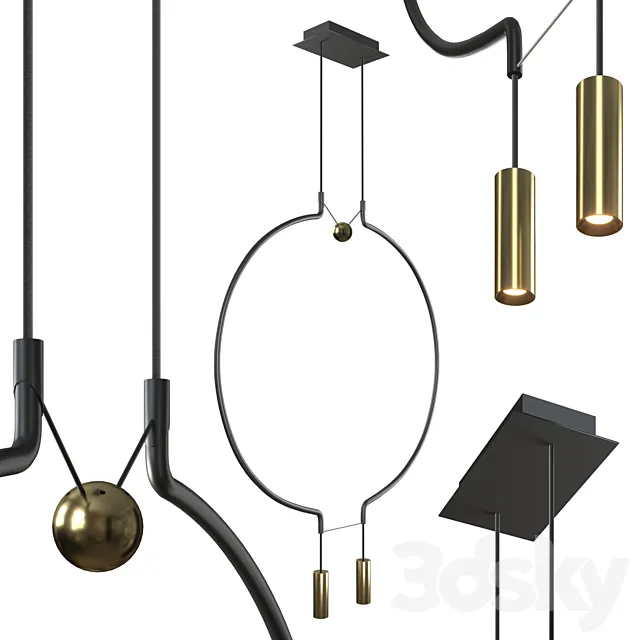 Delight Axo Light Liaison M2 3DSMax File