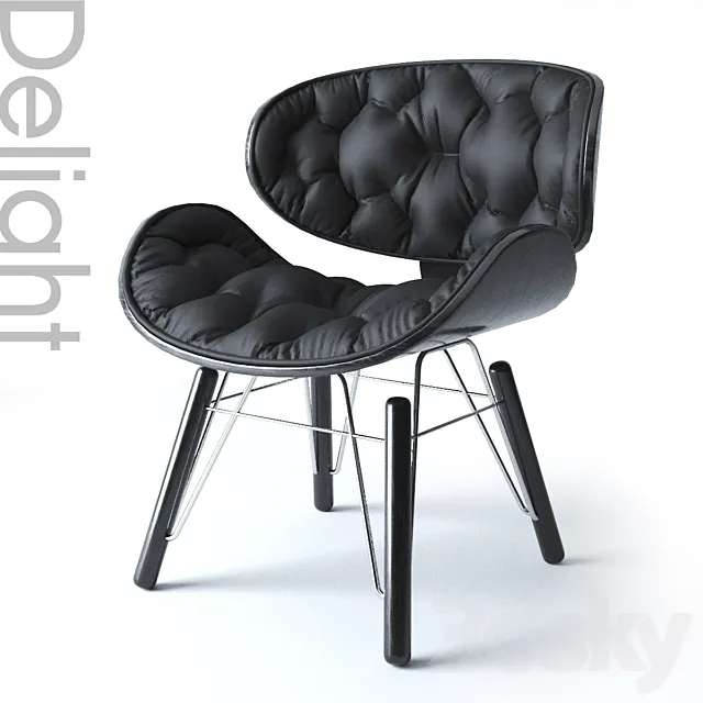 Delight chair 3DS Max Model