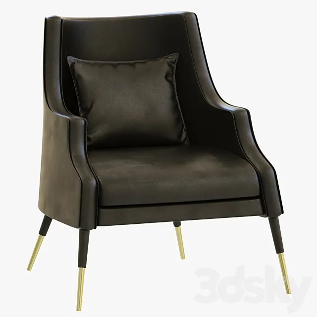 Delightfull ELIS ARMCHAIR 3DS Max Model