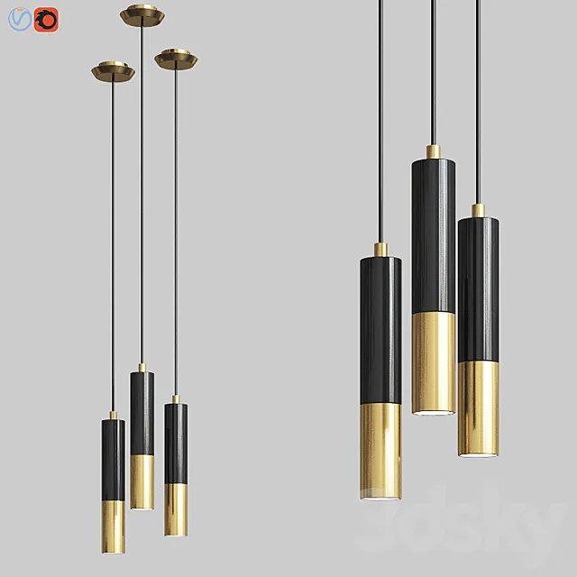 Delightfull Ike Pendant Suspension 3DSMax File