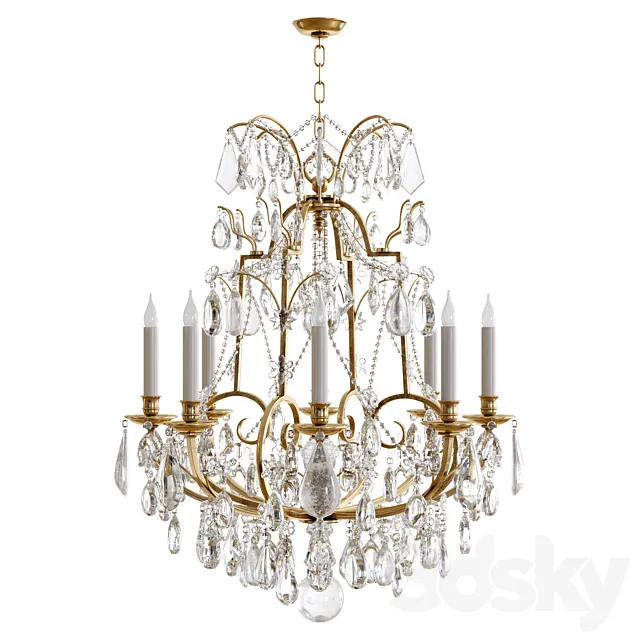 Delisle chandeliers 13698 3DS Max Model