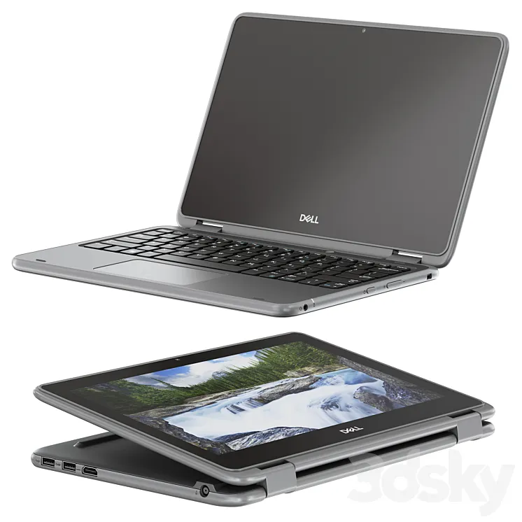 Dell Latitude 3190 Laptop 3DS Max