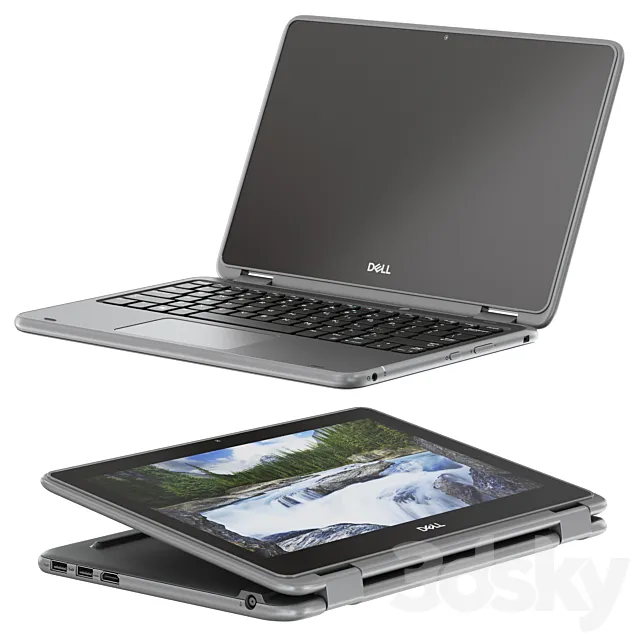Dell Latitude 3190 Laptop 3DSMax File