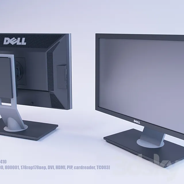 DELL U2410 3ds Max