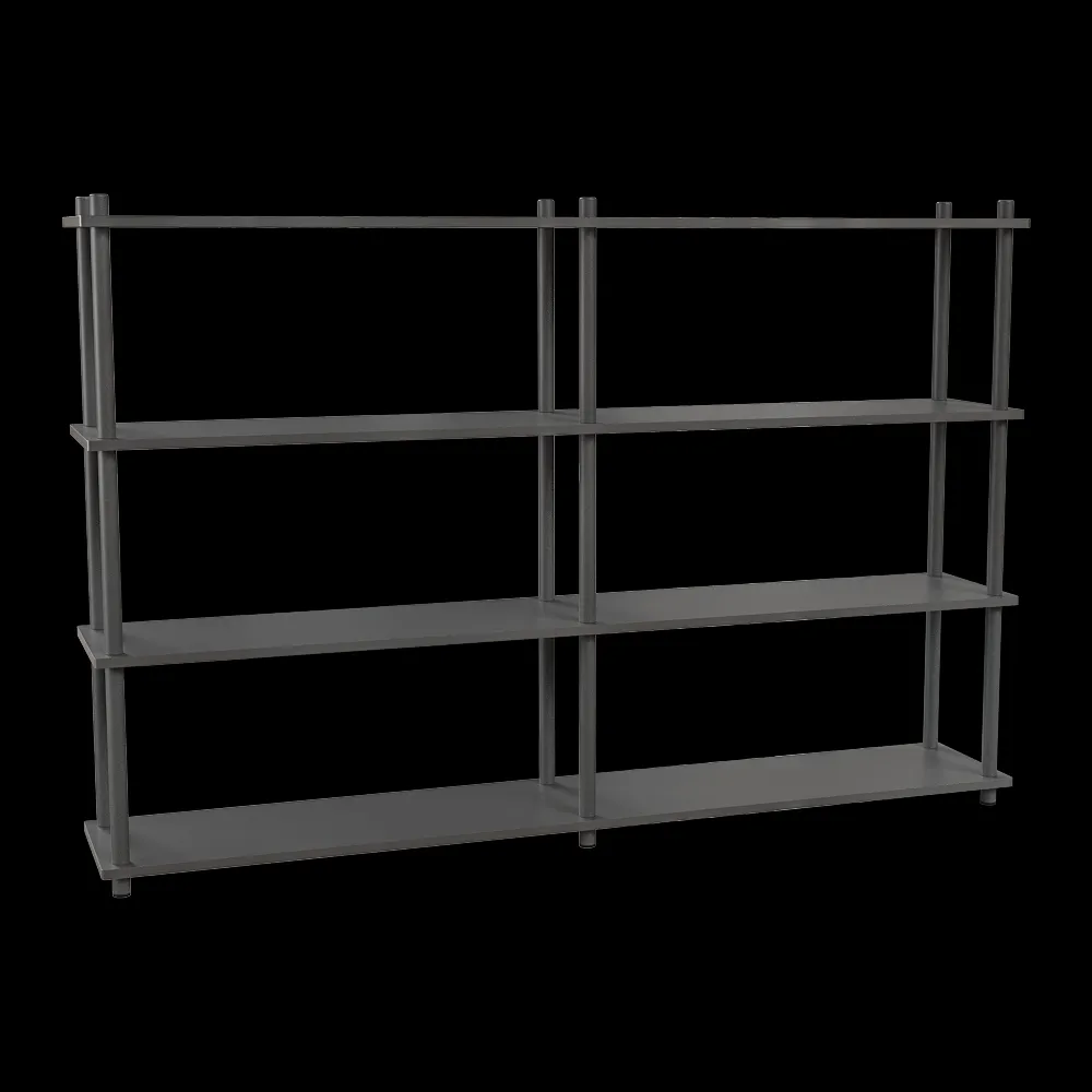 Delo – Rack with 4 shelves large 3ds Max