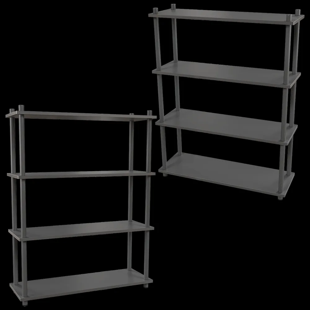 Delo – Rack with 4 shelves small Prost 3ds Max