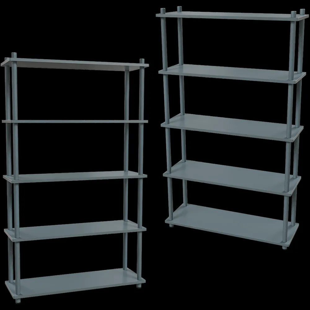 Delo – Rack with 5 shelves small Prost 3ds Max