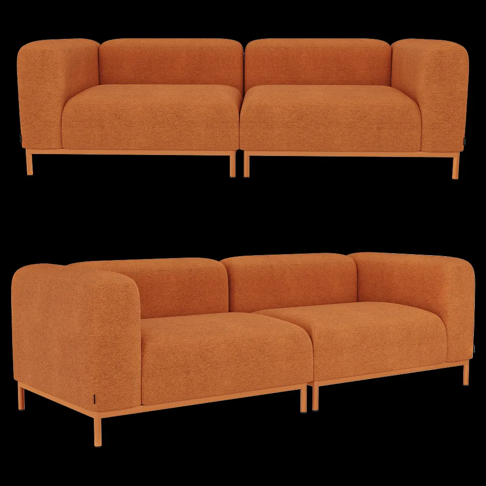Delo – Sofa CHILL with legs 3ds Max