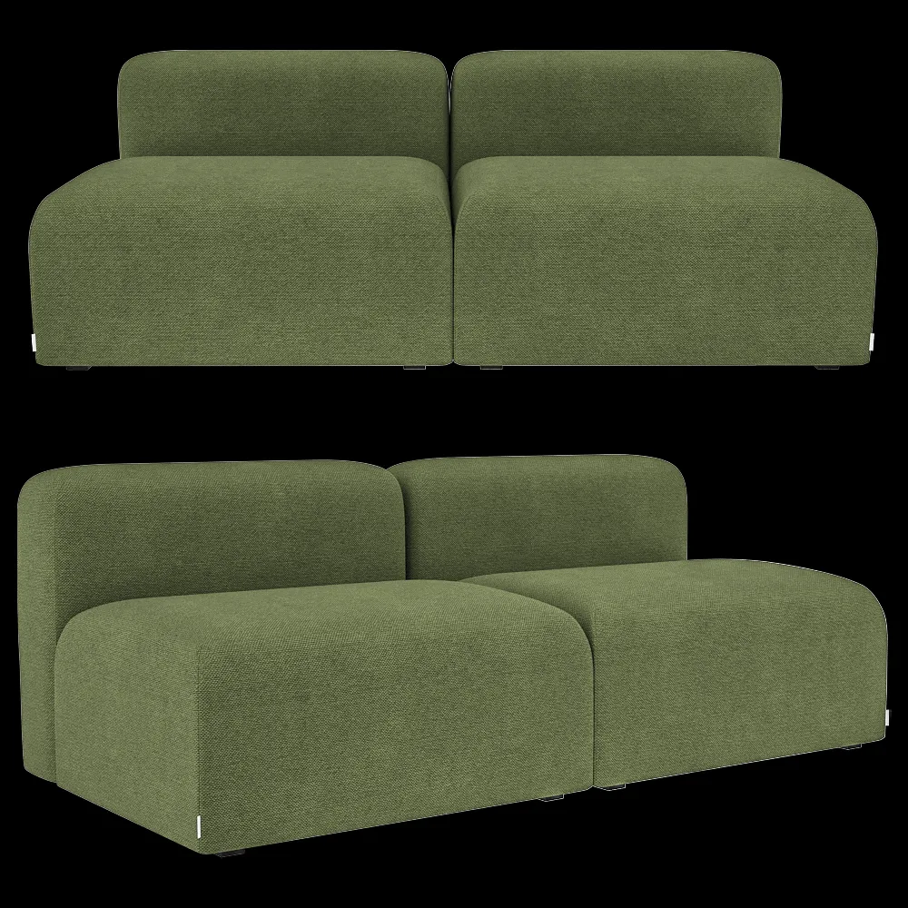 Delo – Sofa CHILL without armrest 3ds Max