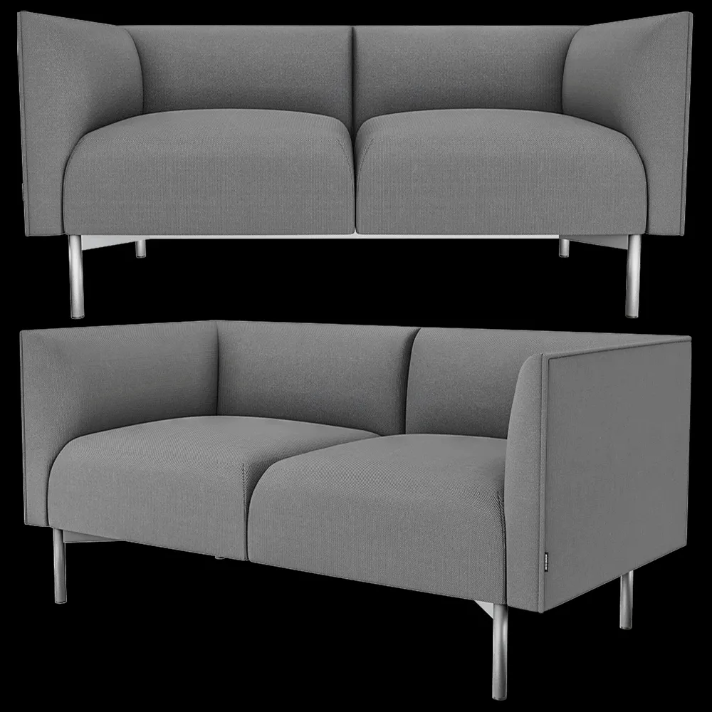 Delo – Sofa HOT two seater 3ds Max