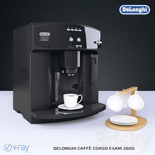 Delonghi CAFFÈ CORSO ESAM 2600 3ds Max