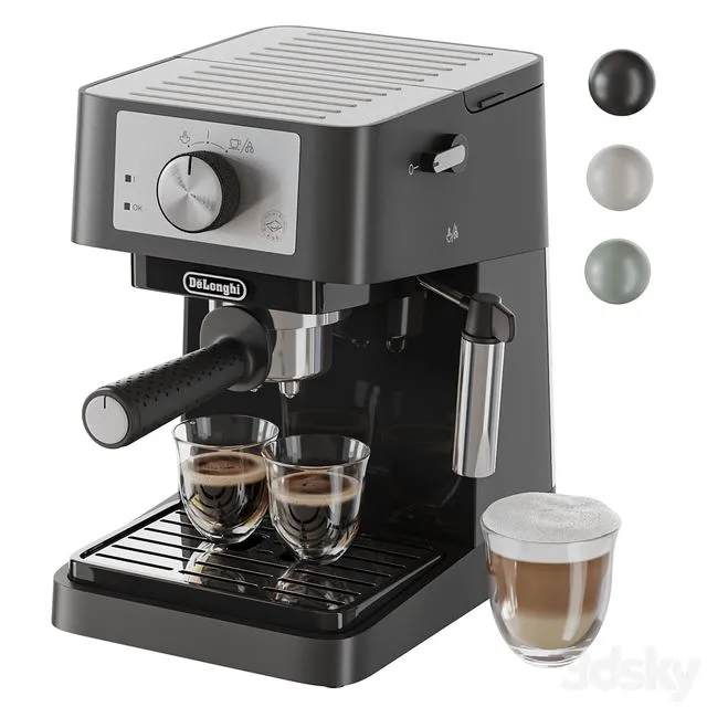 Delonghi EC260 MANUAL ESPRESSO MAKERS 3dsMax Model