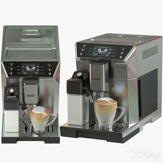 DeLonghi PrimaDonna Class ECAM 550 75 MS 3dsMax Model