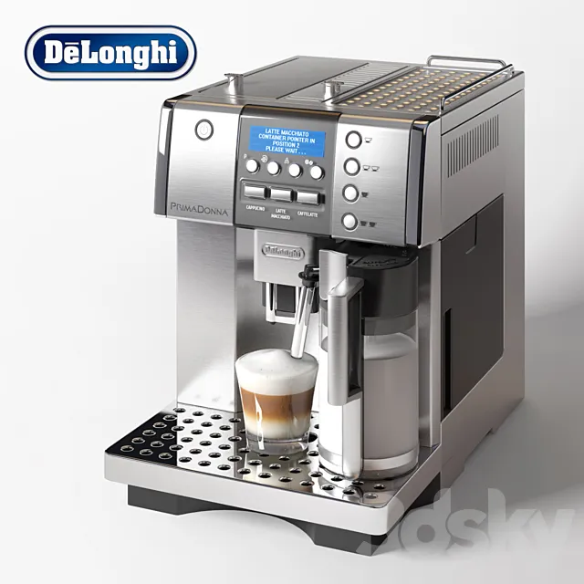 De’Longhi PrimaDonna ESAM 6620 3DS Max Model