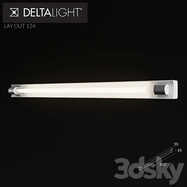 Delta light LAY OUT 124 3DSMax File