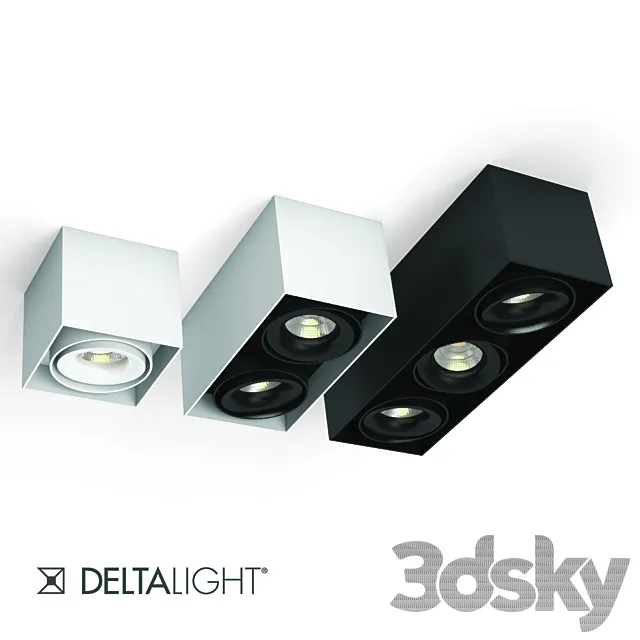 Delta Light MINIGRID ON 3DSMax File
