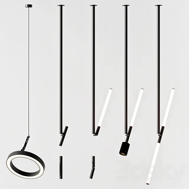 Delta Light Set 1 3DS Max Model