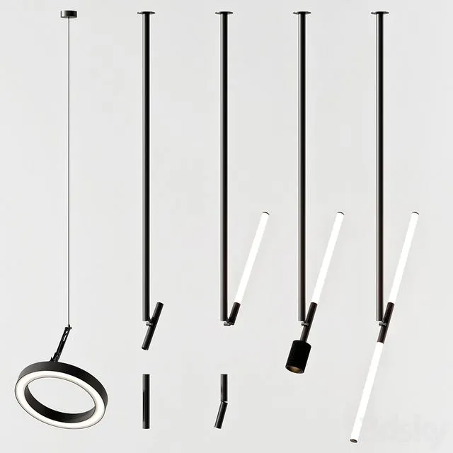 Delta Light Set 1 3dsMax Model