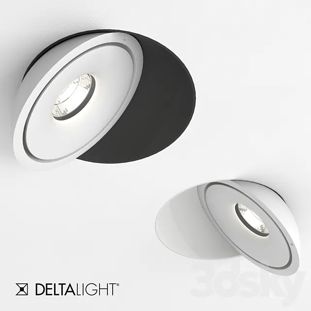 Delta Light TWEETER TRIMLESS 3DS Max Model