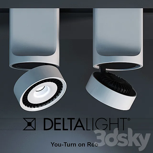 DeltaLight You Turn on Reo 3DSMax File