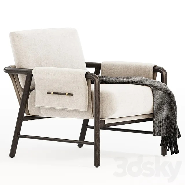 Demarco Lounge Chair 3ds Max