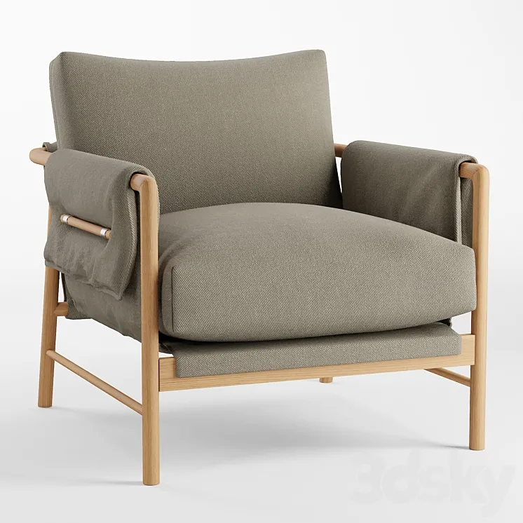 Demarco Lounge Chair 3DS Max Model