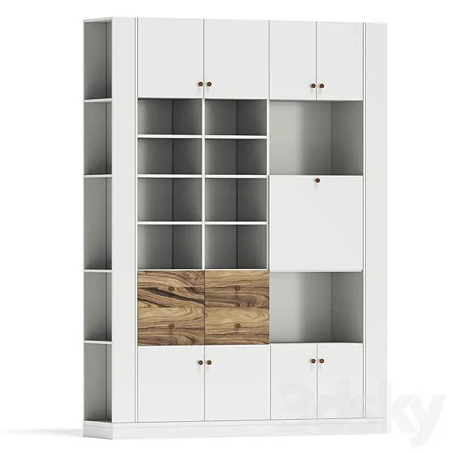 Deni-Art wardrobe library 3dsMax Model