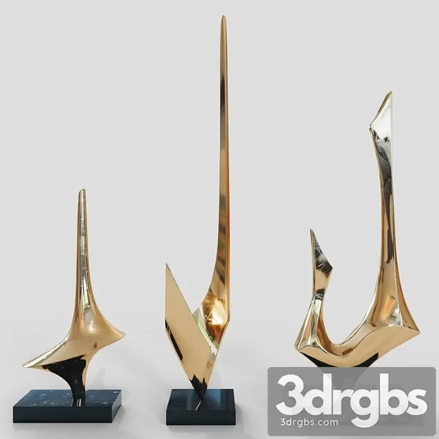 Denis mitchell sculpture set 3