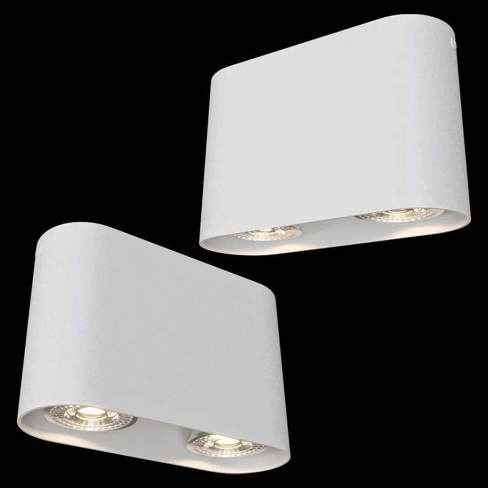 DENKIRS – Spot overhead lamp DK2006-WH 3ds Max