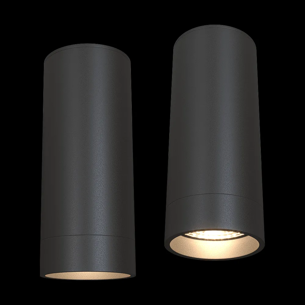 DENKIRS – Spot overhead lamp DK2051-BK 3ds Max