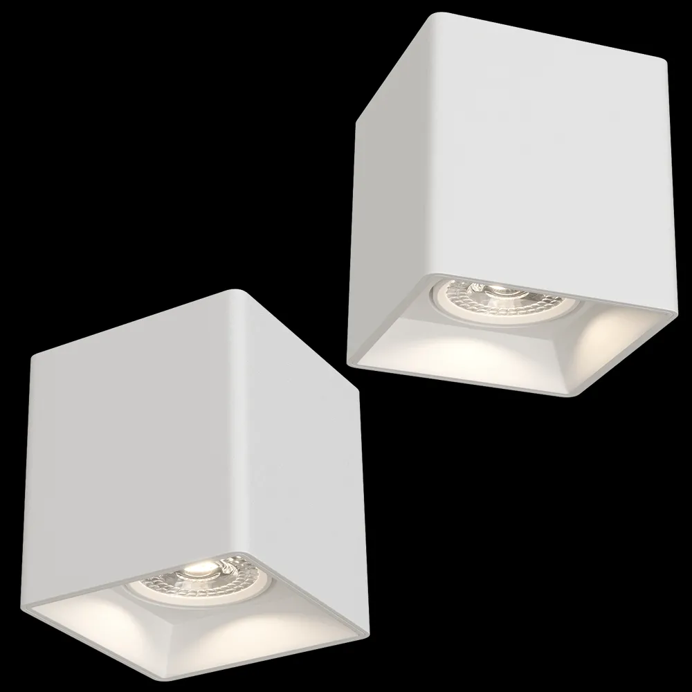 DENKIRS – Spot overhead lamp DK3030-WH 3ds Max
